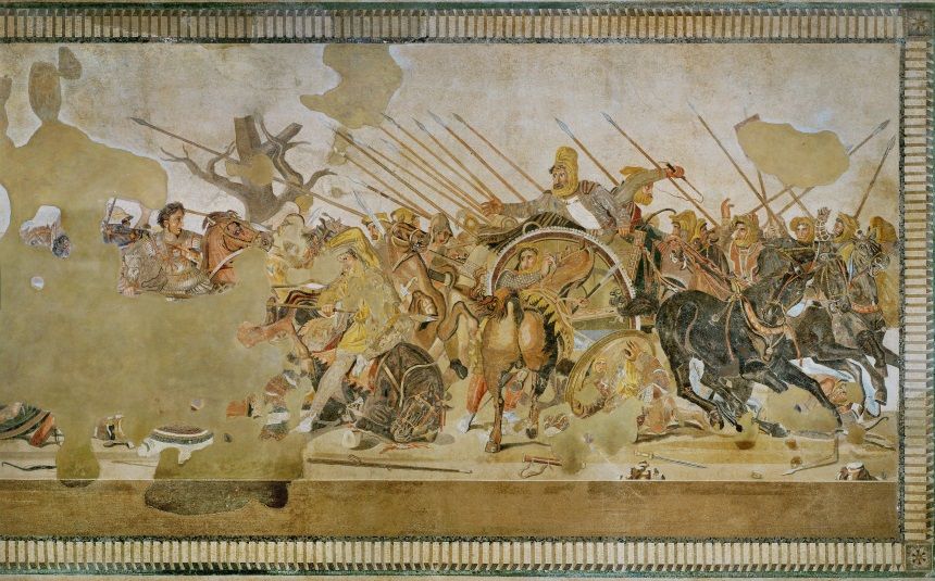 Batalla de ISSOS entre Alejandro Y Darío III